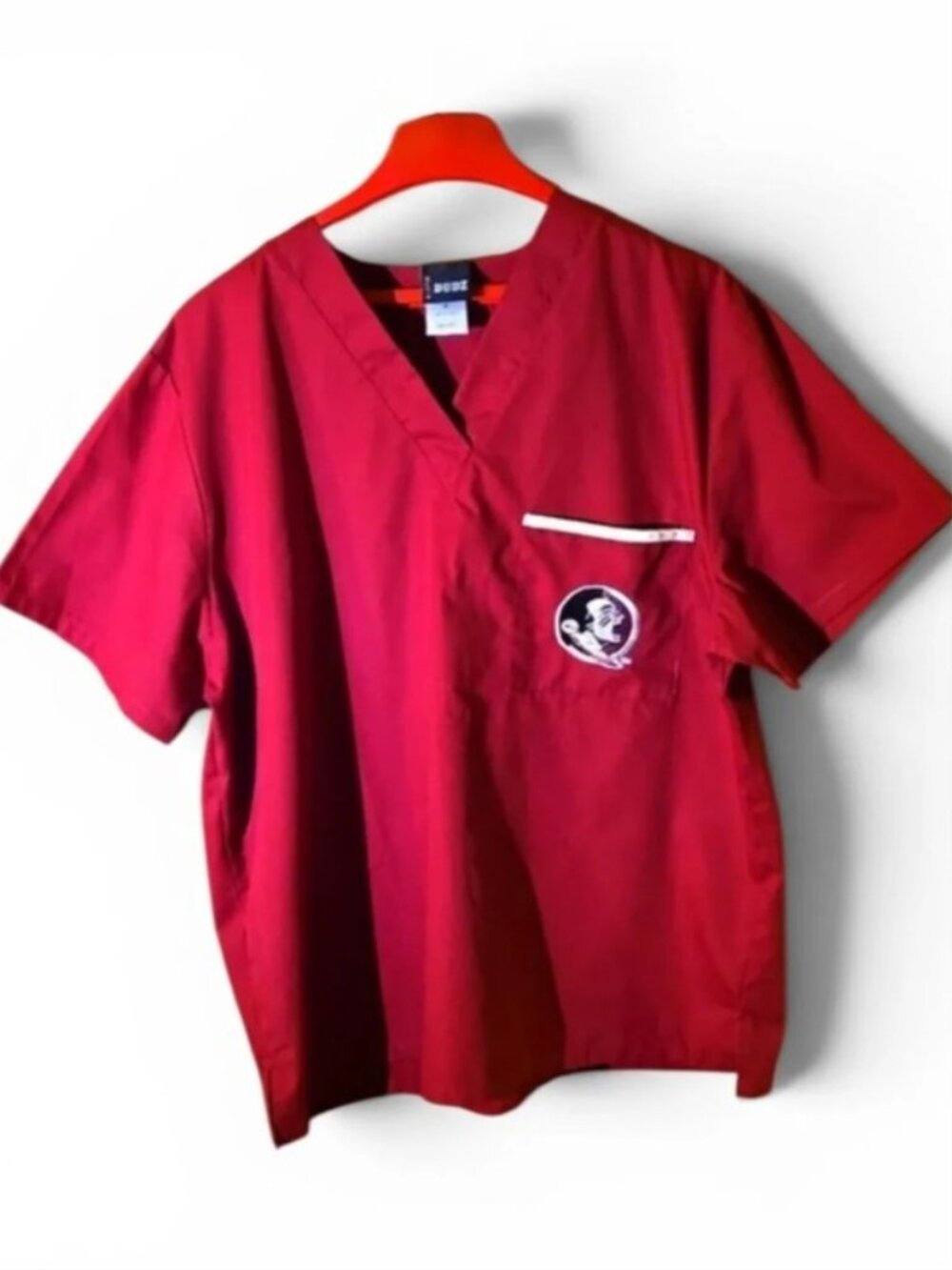 Florida State Seminoles Scrub Top Medium Scrub Dudz FSU NCAA College